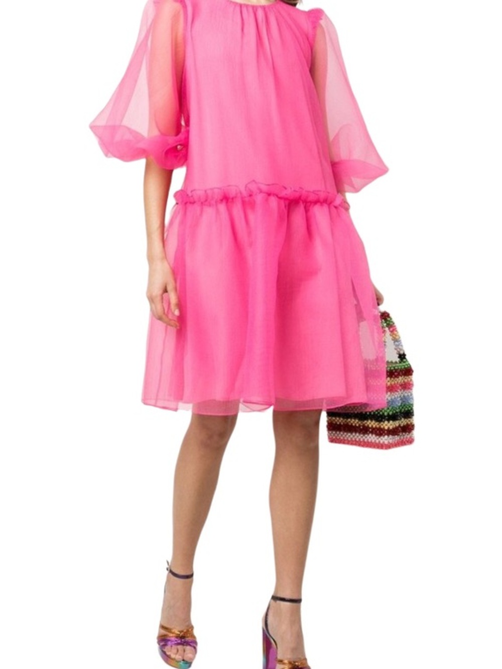 Cynthia Rowley Tallulah Organza Party Dress Size S NWT - Picture 9 of 11